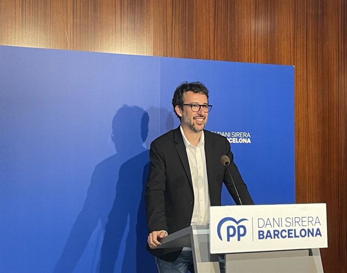 Archivo - El portaveu del PP a Barcelona, Juan Milián