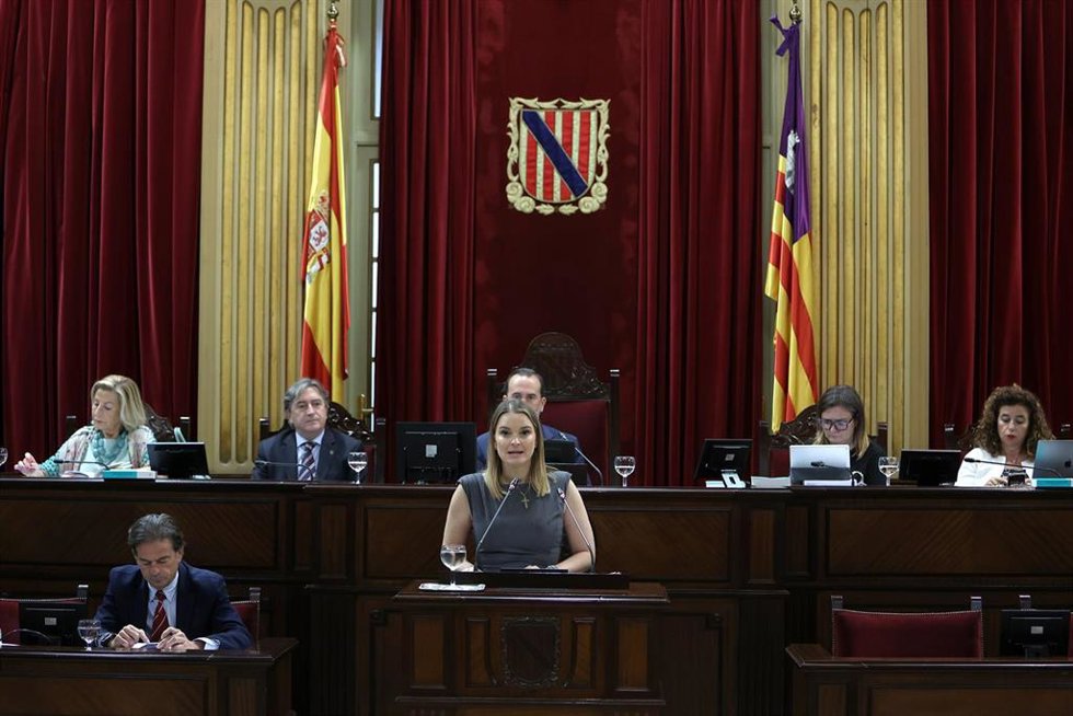 Archivo - La presidenta del Govern Balear, Marga Prohens.