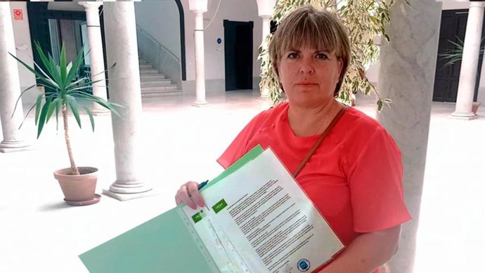 La coordinadora de VOX en Utrera (Sevilla), Vanessa Crespillo.