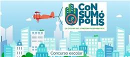 Cartel del concurso escolar 'Consumopólis21'