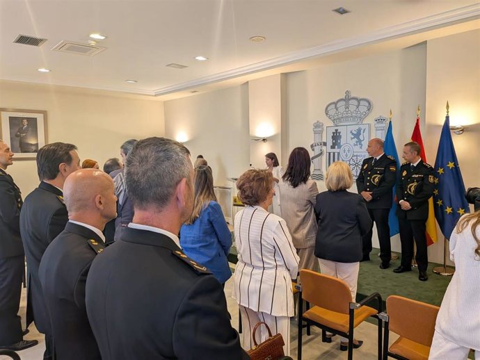 Toma de posesión de Manuel Díaz-Faes y de Fermín Treceño