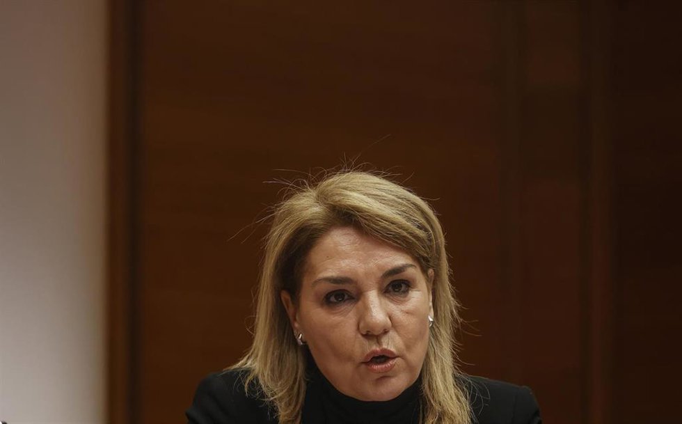 Archivo - La vicepresidenta y consellera de Servicios Sociales, Igualdad y Vivienda, Susana Camarero, en una imagen de archivo