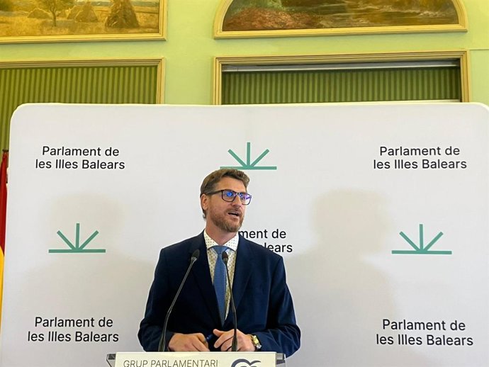 El portavoz del PP en el Parlament, Sebastià Sagreras.