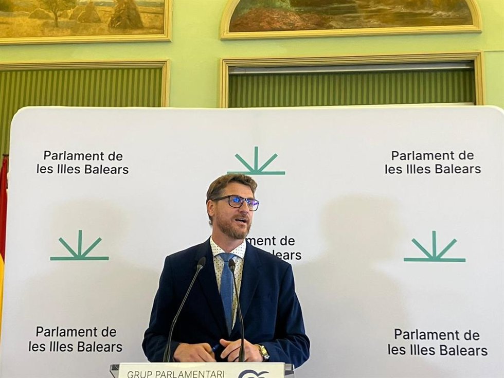 El portavoz del PP en el Parlament, Sebasti Sagreras.
