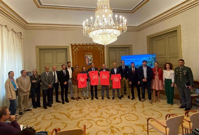 Presentación de la Marcha contra el Cáncer.