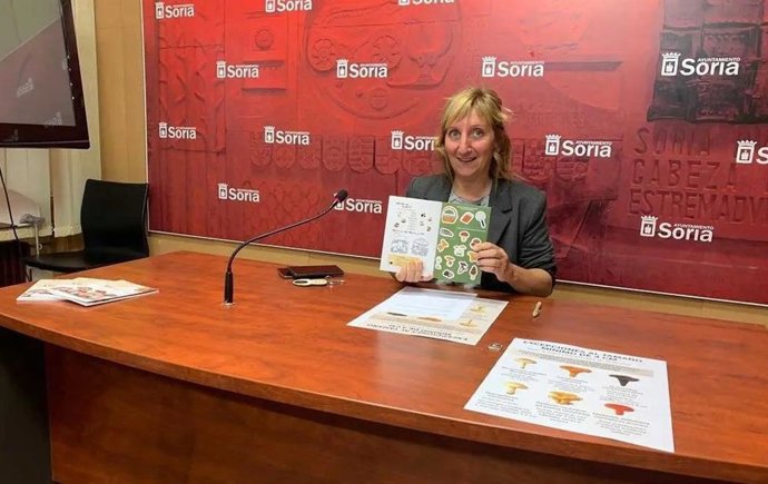 La concejal de Turismo del Ayuntamiento de Soria presenta una nueva iniciativa del proyecto Mycotour
