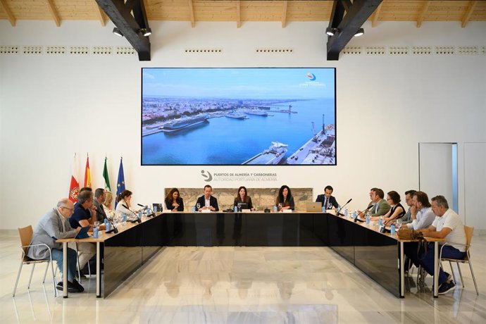 Consejo de administración de la Autoridad Portuaria de Almería (APA).