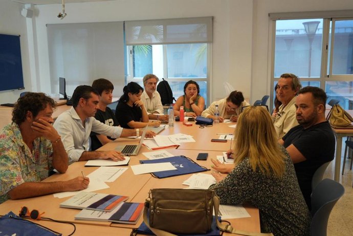 Mesa de trabajo de las Ágoras Projects Lab para intercambiar propuestas a la candidatura de Jerez a Capital Europea de la Cultura en 2031