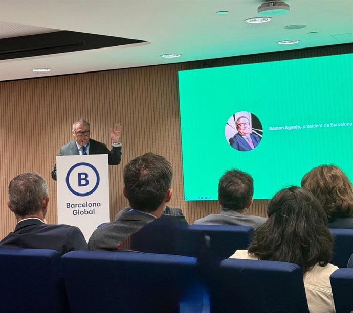 El presidente de Barcelona Global, Ramon Agenjo.