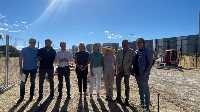 Vista a las excavaciones en el yacimiento de la villa romana de Los Robles.