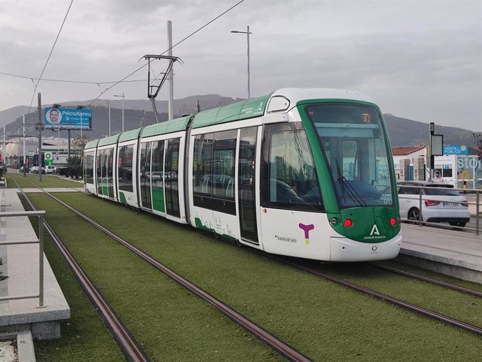 Tranvía de Jaén en pruebas