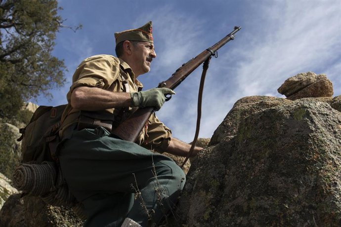 Archivo - Visita teatralizada a una cueva de los Maquis en Mataelpino, Madrid  