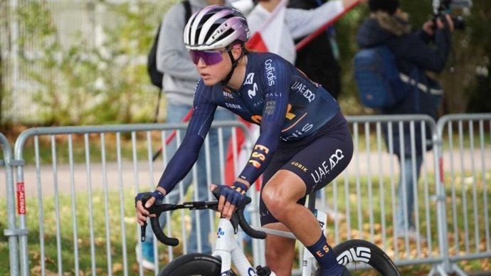 La ciclista española Paula Blasi.