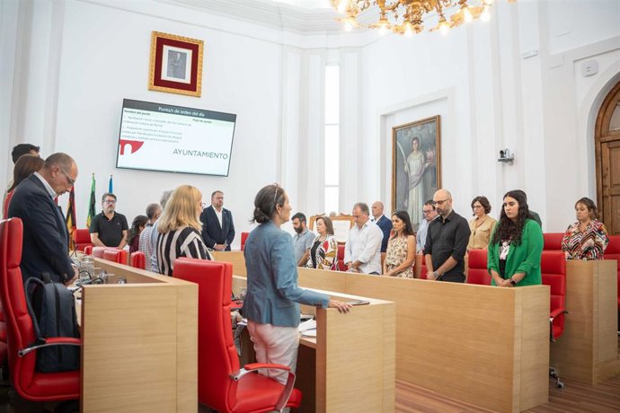 Pleno extraordinario en el Ayuntamiento de Mérida
