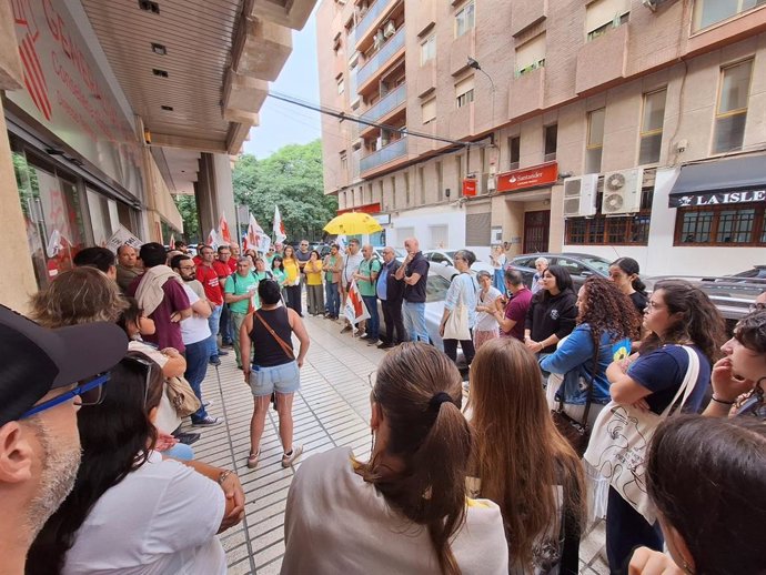 Professorat expert de FP protesta per la "precarització" del col·lectiu