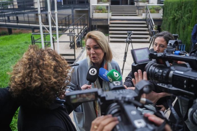 Archivo - La vicepresidenta Susana Camarero en una imagen de archivo en el Cecopi