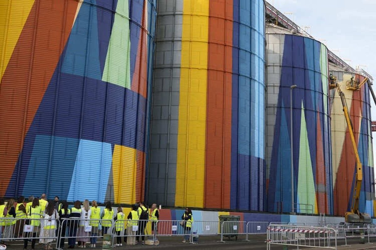Arranca el proyecto  Alma  para llevar el arte a cuatro silos del Puerto de Santander