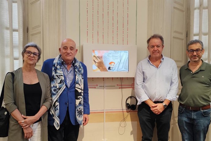 El Museo Casa Natal Picasso acoge la intervención del ilustrador argentino Rep en el marco de Bienalsur