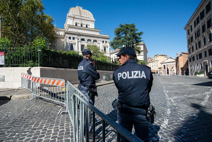 Imagen de archivo de la Policía de Italia.