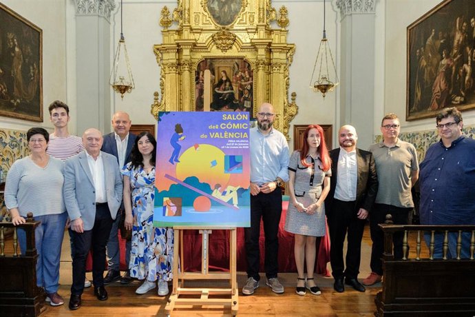 Presentación del cartel del Salón del Cómic de València