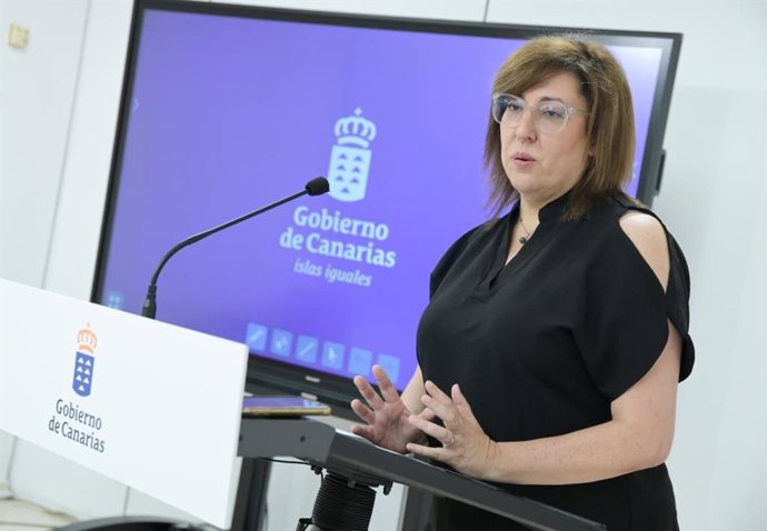 La directora general de Infancia del Gobierno de Canarias, Sandra Rodríguez