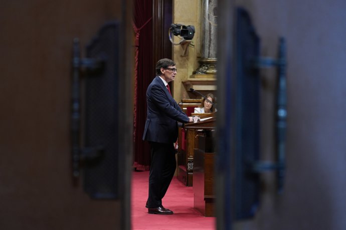 El presidente de la Generalitat, Salvador Illa