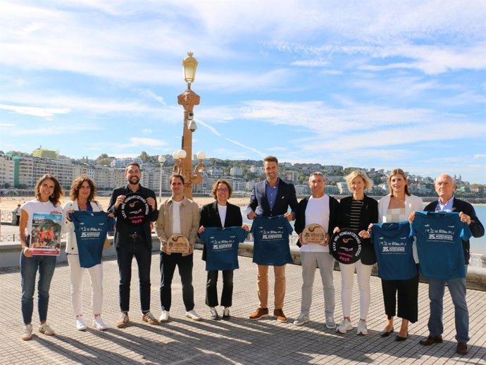 Presentación del Cross de San Sebastián.