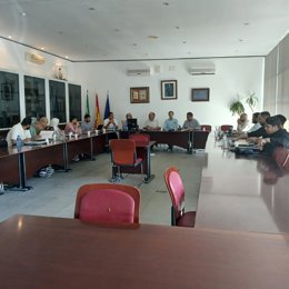 Visita de la delegación del Iarda -Autoridad para el Desarrollo de la Reserva Real Imam Abdulaziz Bin Mohammed-- procedente de Arabia Saudí al Espacio Natural de Doñana.