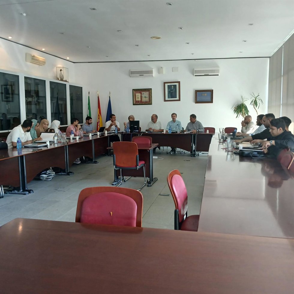 Visita de la delegación del Iarda -Autoridad para el Desarrollo de la Reserva Real Imam Abdulaziz Bin Mohammed-- procedente de Arabia Saudí al Espacio Natural de Doñana.
