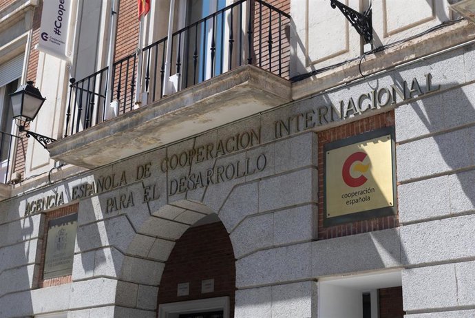 Archivo - Fachada de la Agencia Española de Cooperación Internacional para el Desarrollo (AECID)