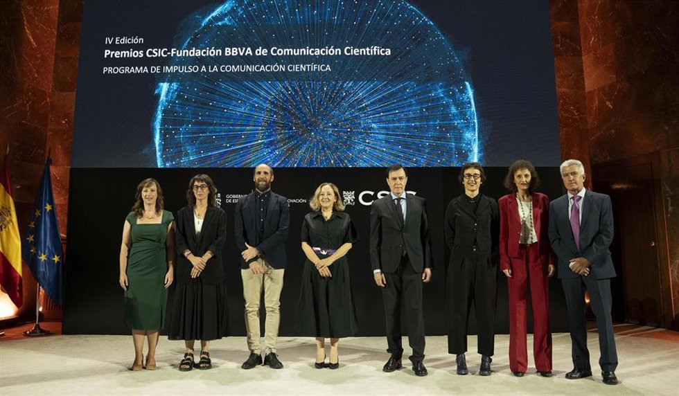 La 4 edición de los Premios CSIC-Fundación BBVA celebran la comunicación científica frente a la crisis ambiental