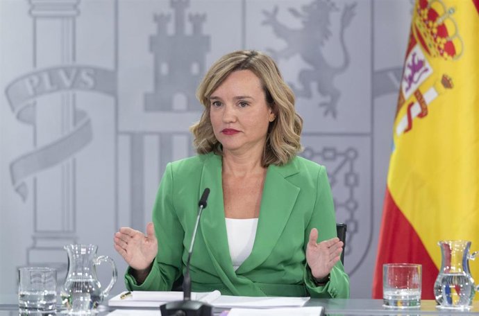 La ministra de Educación, Formación Profesional y Deportes, Pilar Alegría