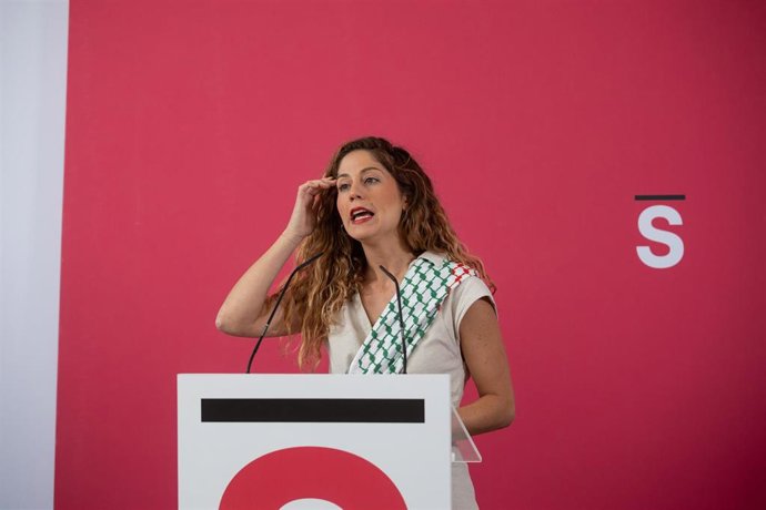 La coordinadora del Movimiento Sumar, Lara Hernández, en una imagen de archivo.