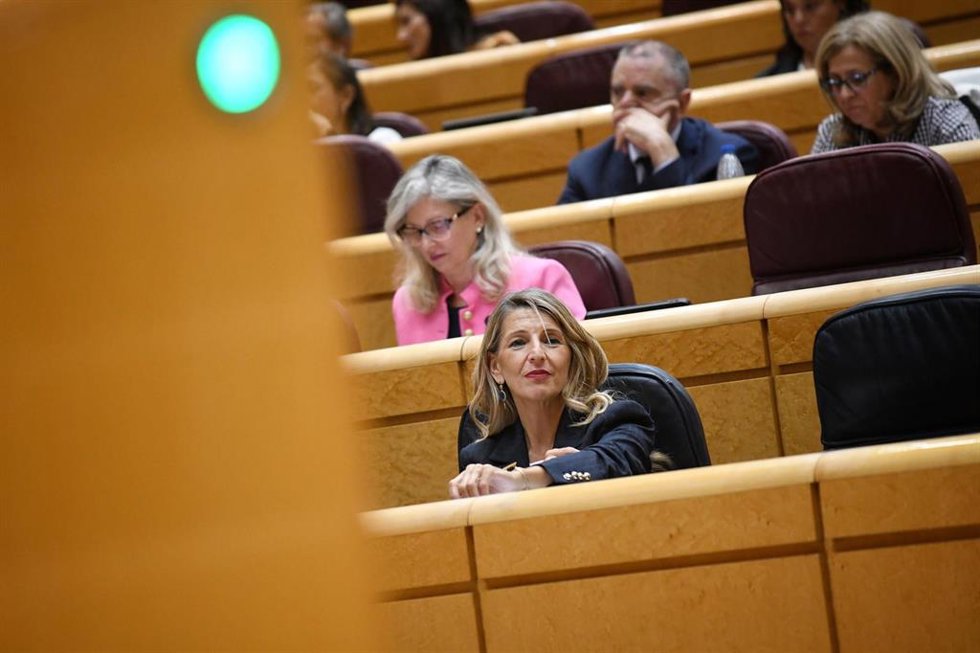 La vicepresidenta segunda del Gobierno y ministra de Trabajo y Economía Social, Yolanda Díaz.
