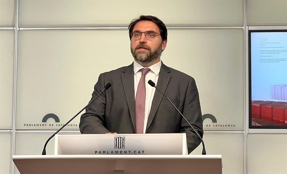 El presidente de PSC-Units en el Parlament, Ferran Pedret