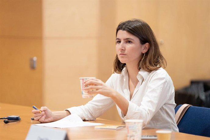 Archivo - La portavoz del Sindicat de Llogateres, Carme Arcarazo