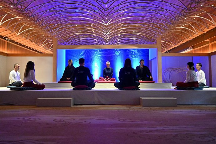 Tokyo Quantified Meditation Challenge organised by the World Meditation League and All Here