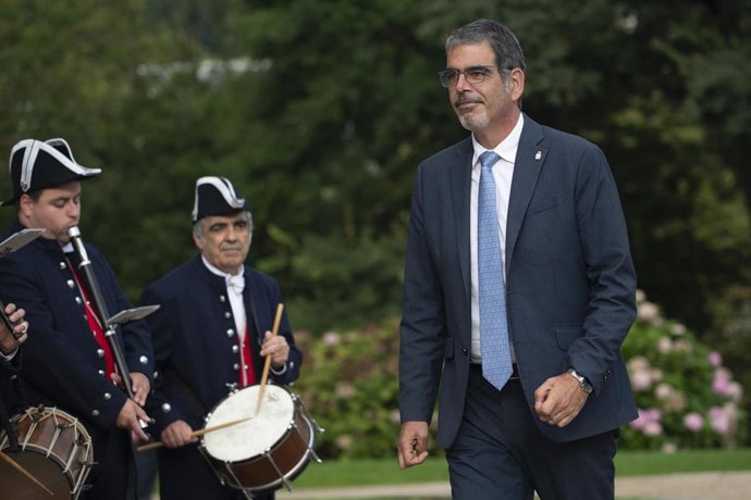 Archivo - El alcalde de San Sebastián, Eneko Goia, en el Palacio de Miramar.