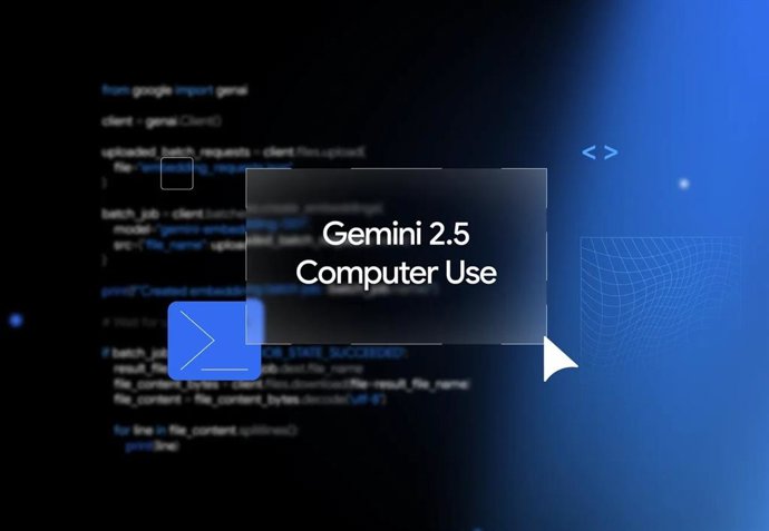 O modelo Gemini 2.5 Uso do computador.