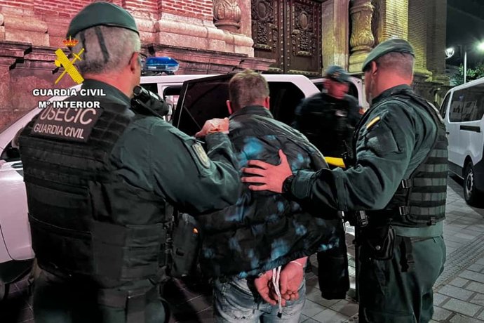 La detención se produjo en la madrugada del 7 de octubre en Calatayud.