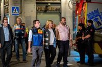 Almeida avanza que una hipótesis del derrumbe apunta al material de obra apilado en el edificio de Madrid