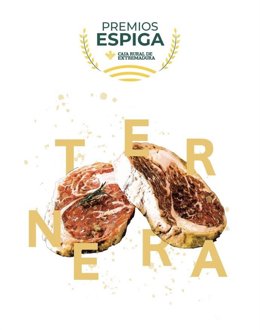 Archivo - Cartel del III Concurso Espiga Ternera de Extremadura