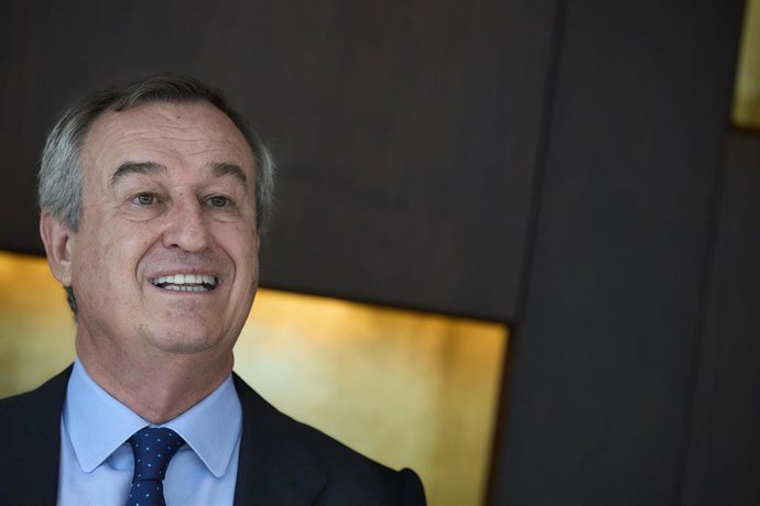 El consejero delegado de Banco Sabadell, César González-Bueno, durante una entrevista para Europa Press, en la sede de Sabadell, a 7 de octubre de 2025, en Madrid (España).