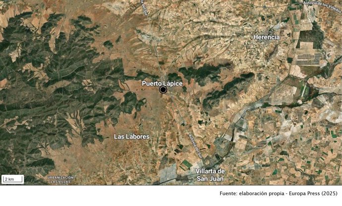 Imagen de la localidad de Puerto Lápice.