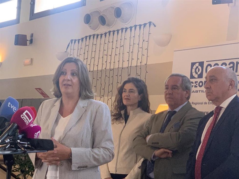 La consejera de Economía, Empresas y Empleo, Patricia Franco