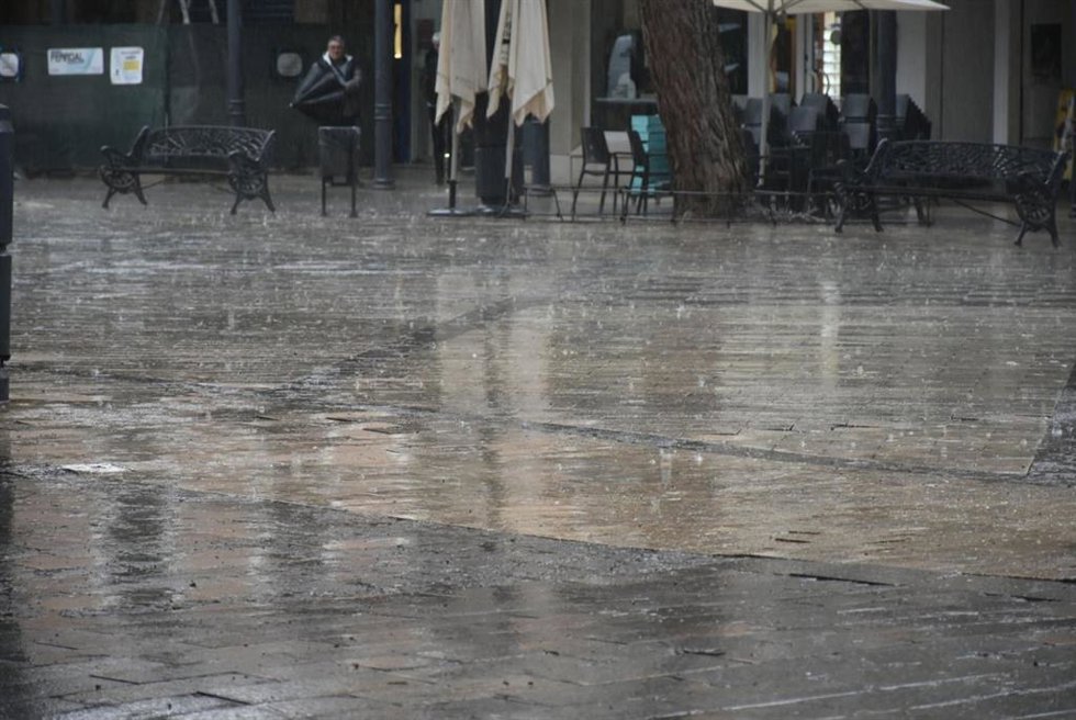 Lluvia.