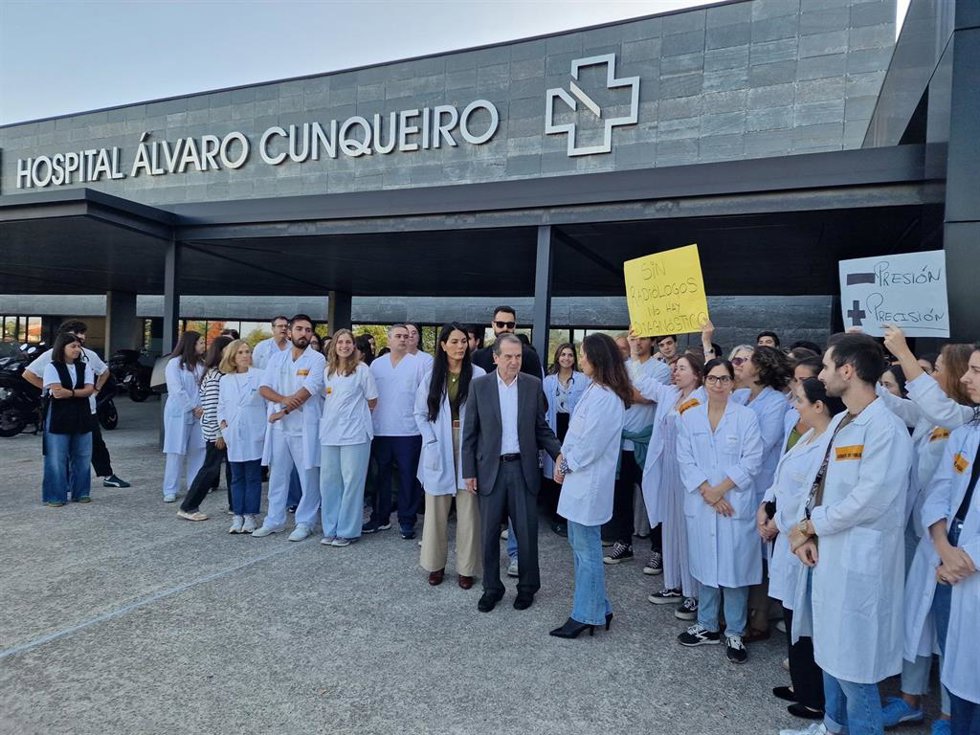 Imagen de la concentración en Vigo.