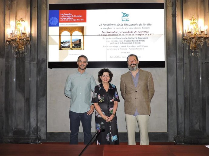 Presentación del libro 'Los Saavedra y el condado de Castellar. Un linaje nobiliario en la Sevilla de los siglos XV y XVI'.