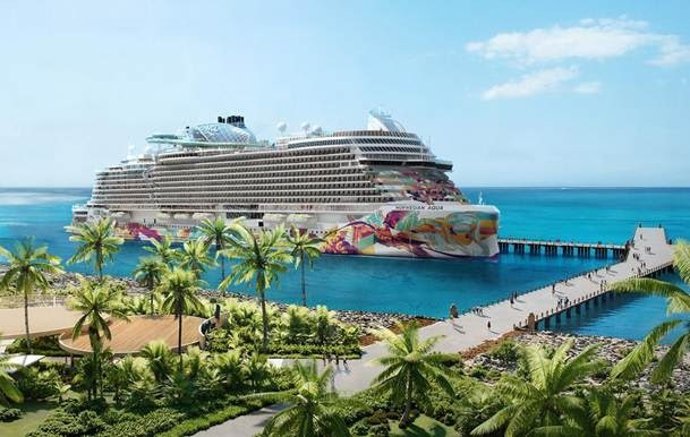 El Norwegian Aqua inicia su temporada de cruceros por el Caribe desde Miami hasta abril de 2026