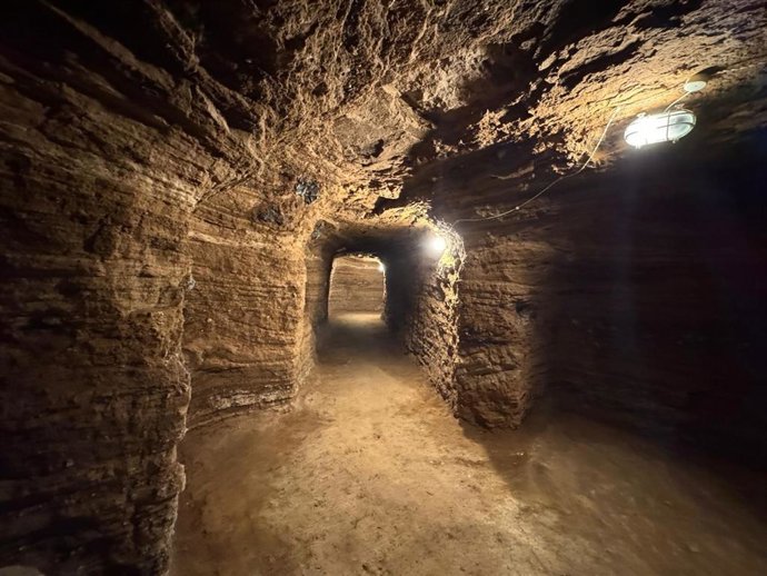 Galerías subterráneas del Torreón de Ciudad Real.